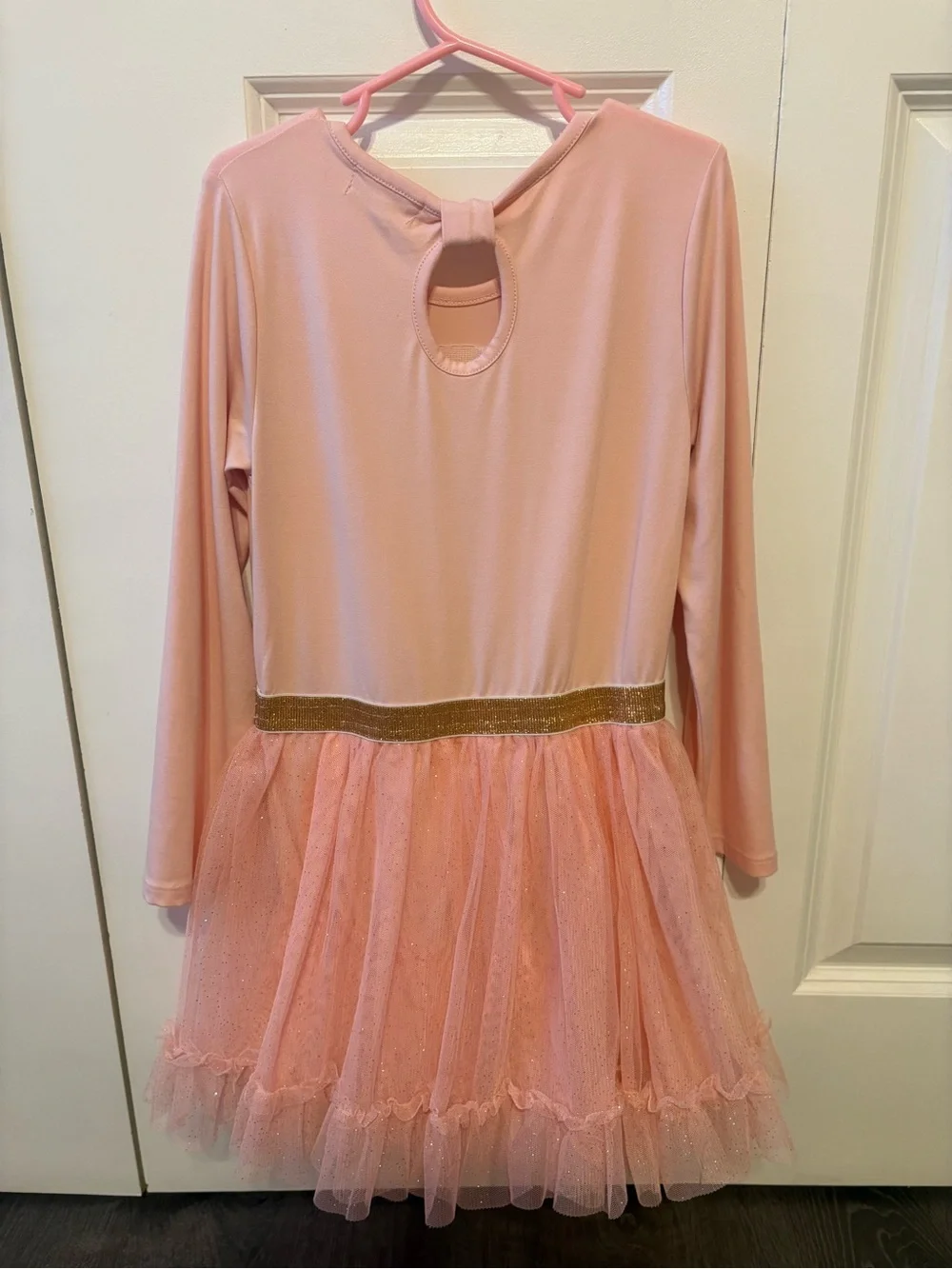 Girls 6x- Kids Pink Sequin Reindeer Tutu Dress - Brand: